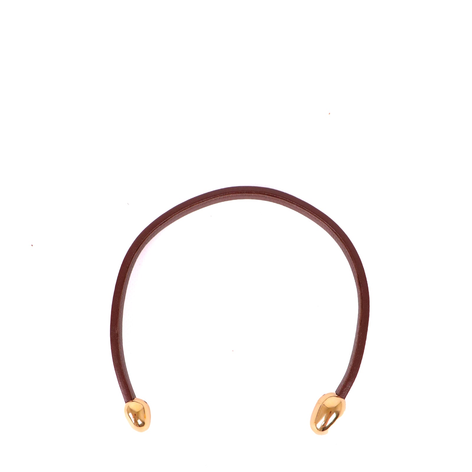 BOTTEGA VENETA - Vintage leather necklace