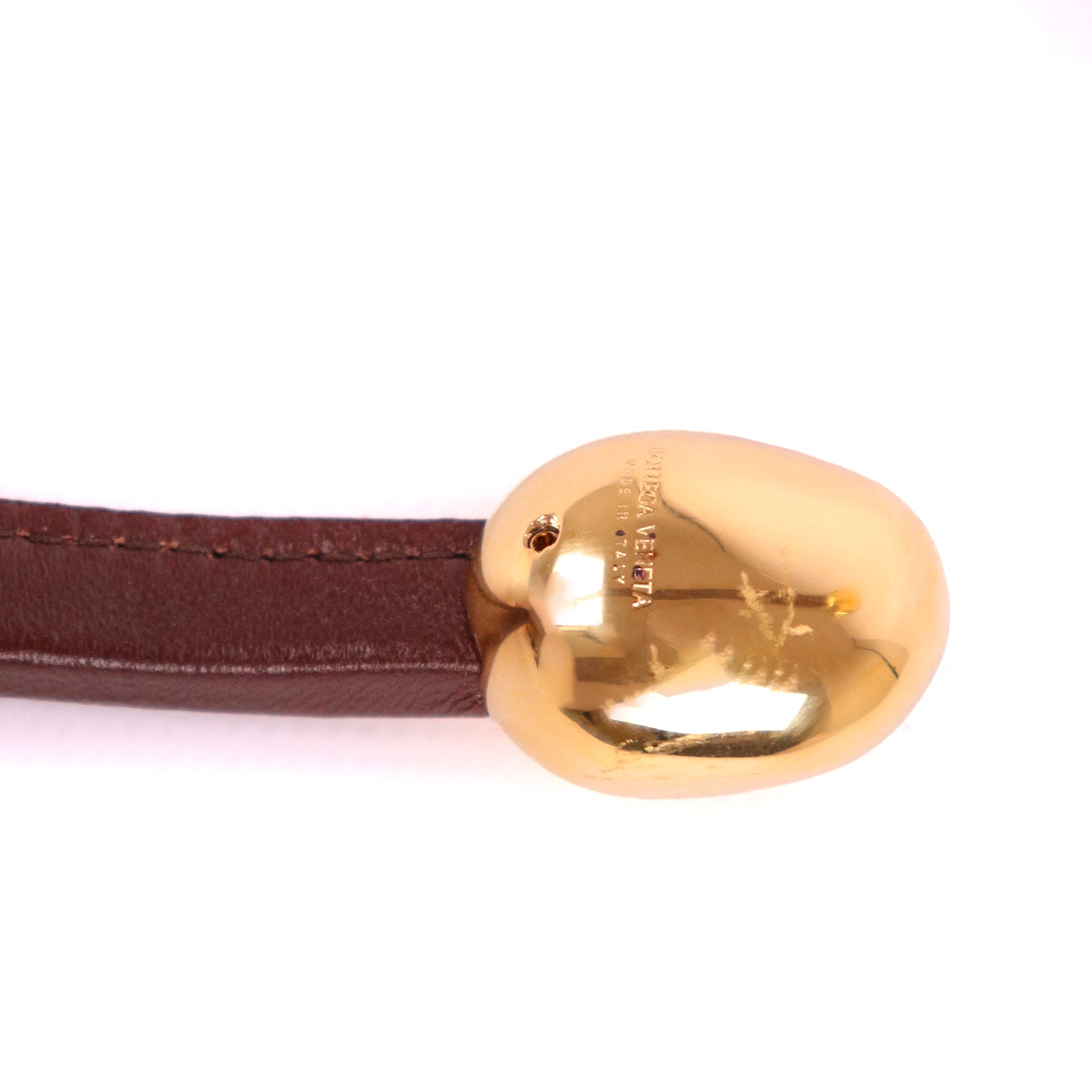 BOTTEGA VENETA - Vintage leather necklace