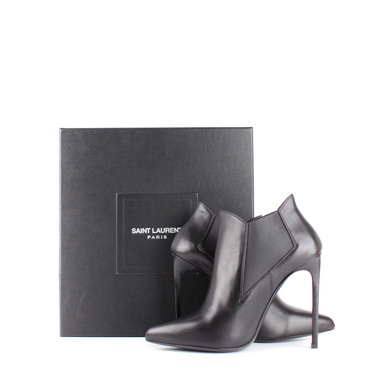 SAINT LAURENT - Bottines à talon (T39,5)