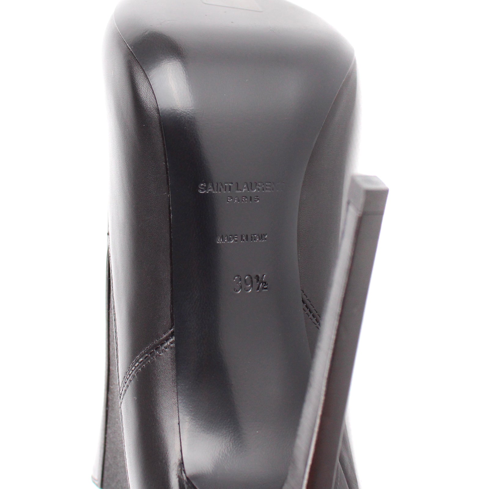 SAINT LAURENT - Bottines à talon (T39,5)