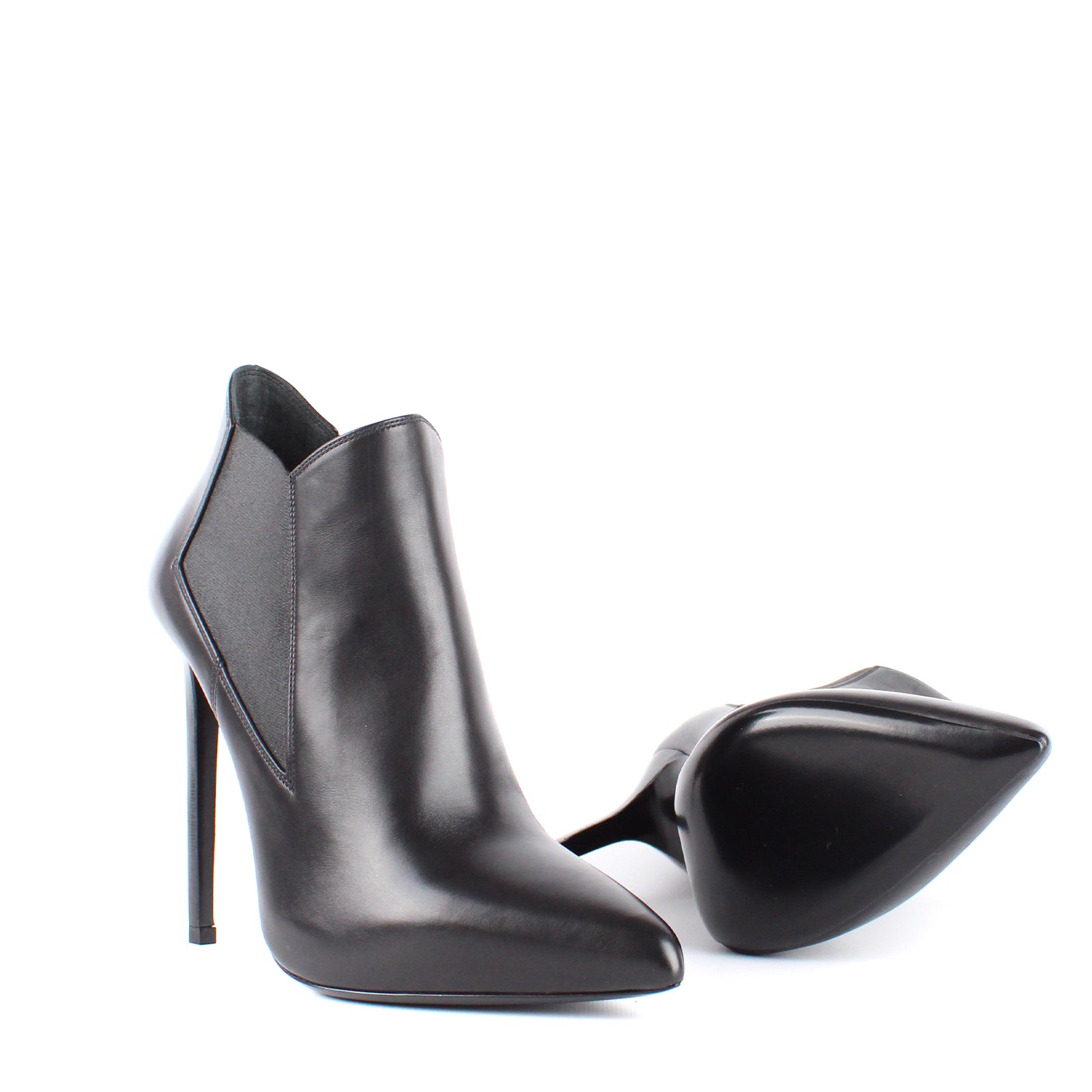 SAINT LAURENT - Bottines à talon (T39,5)