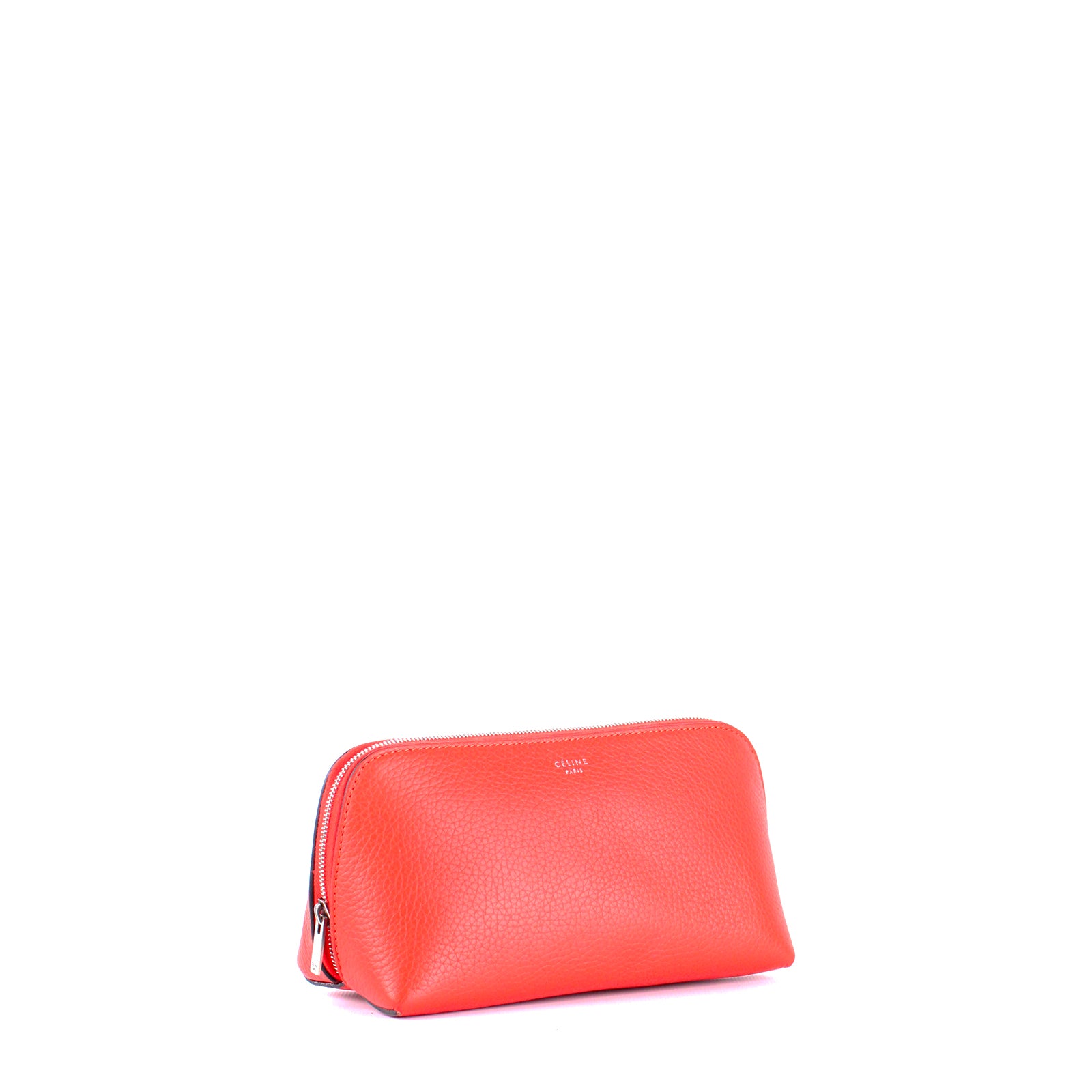 CELINE - Pochette cosmétique en cuir
