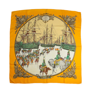 HERMÈS - Carré 90 Marine and Cavalry
