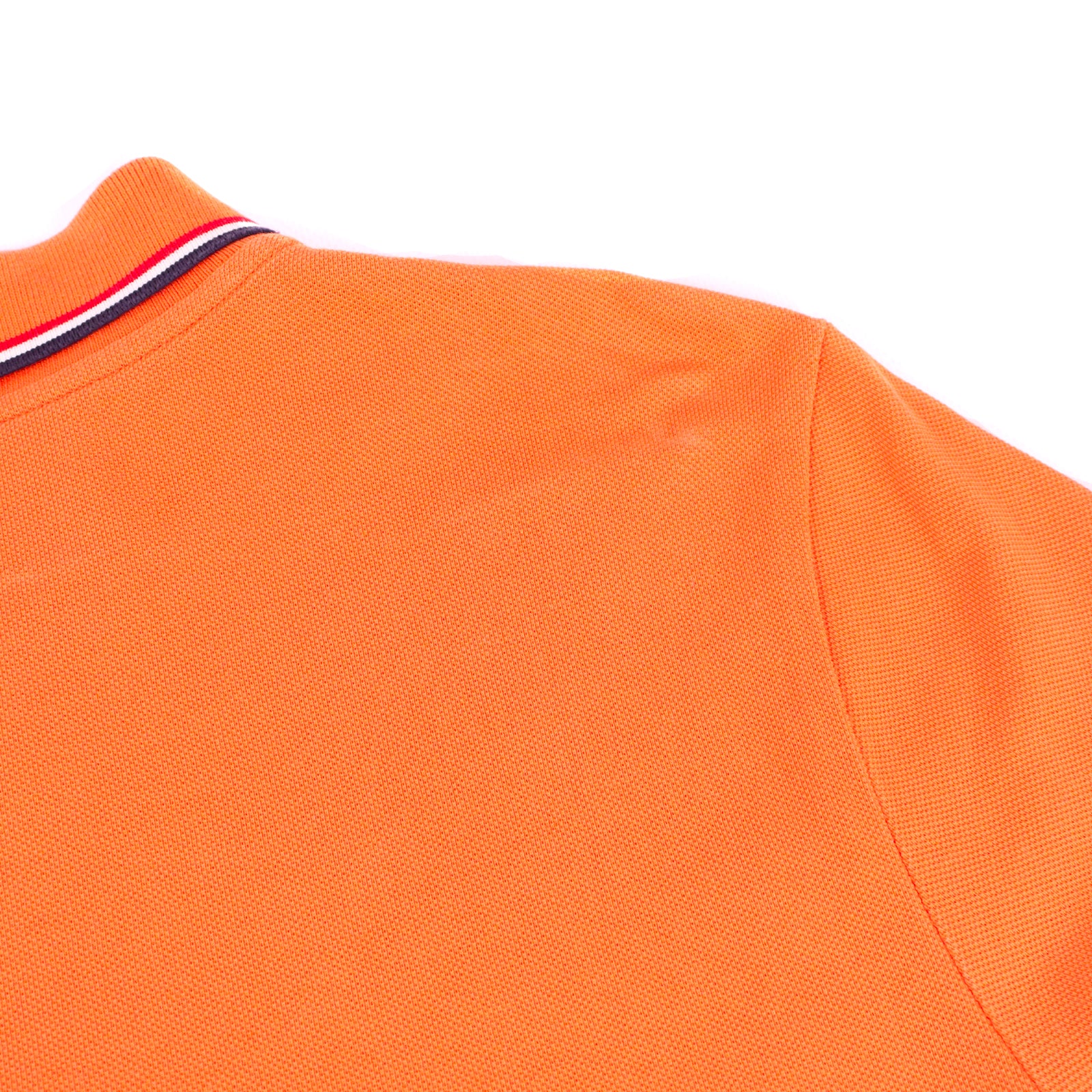 MONCLER - Polo en coton orange (M)