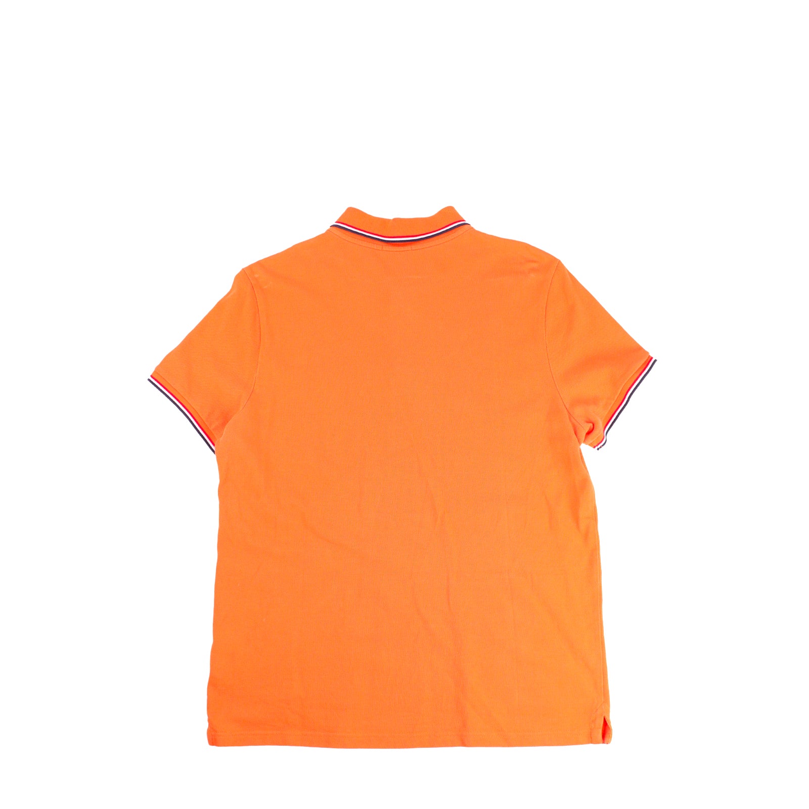 MONCLER - Polo en coton orange (M)