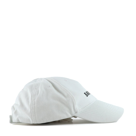 BALENCIAGA - Casquette en toile blanche (L)