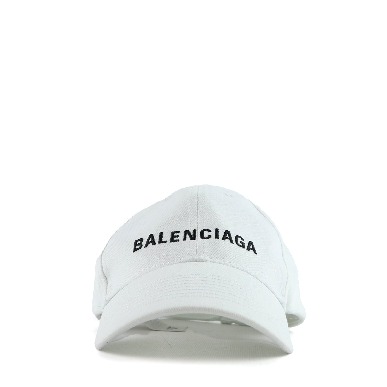 BALENCIAGA - Casquette en toile blanche (L)