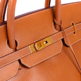 HERMÈS - Birkin 40 en cuir togo gold