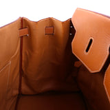 HERMÈS - Birkin 40 en cuir togo gold
