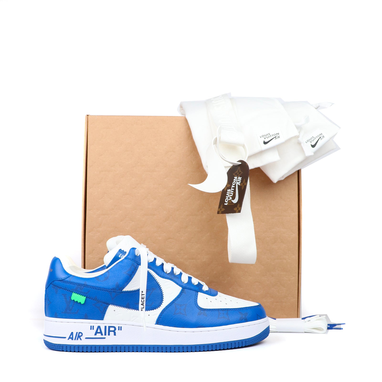LOUIS VUITTON - Air Jordan Nike x LV sneakers (T45)