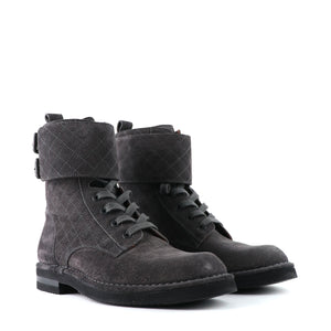 CHANEL - Boots en daim (T39)