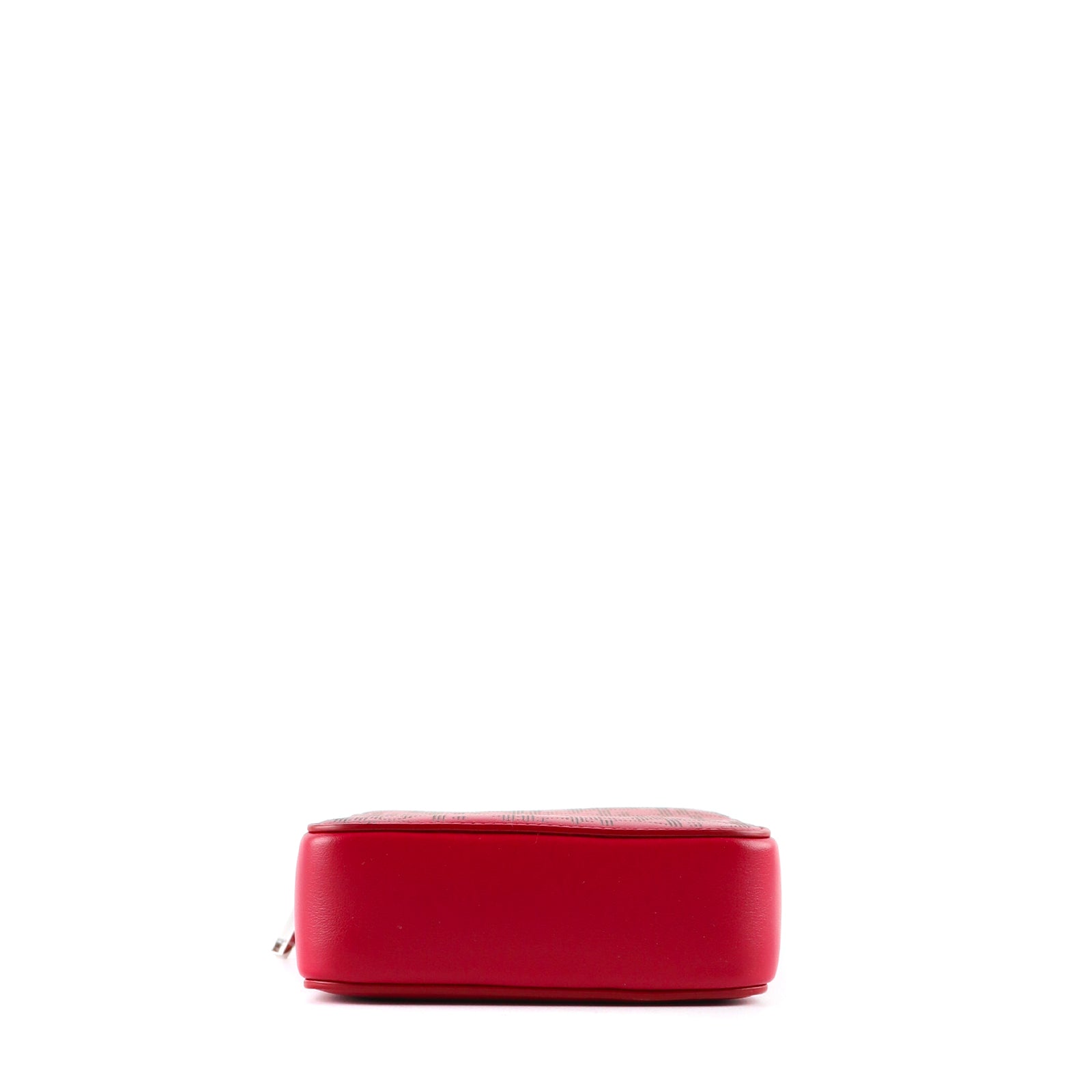 DIOR - Sac à bandoulière Messenger Dior Oblique en cuir rouge