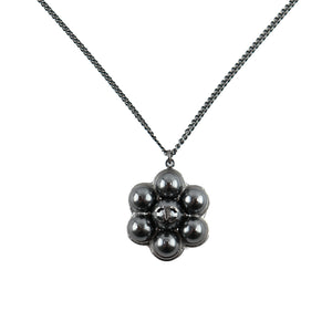 CHANEL - CC camellia pendant necklace