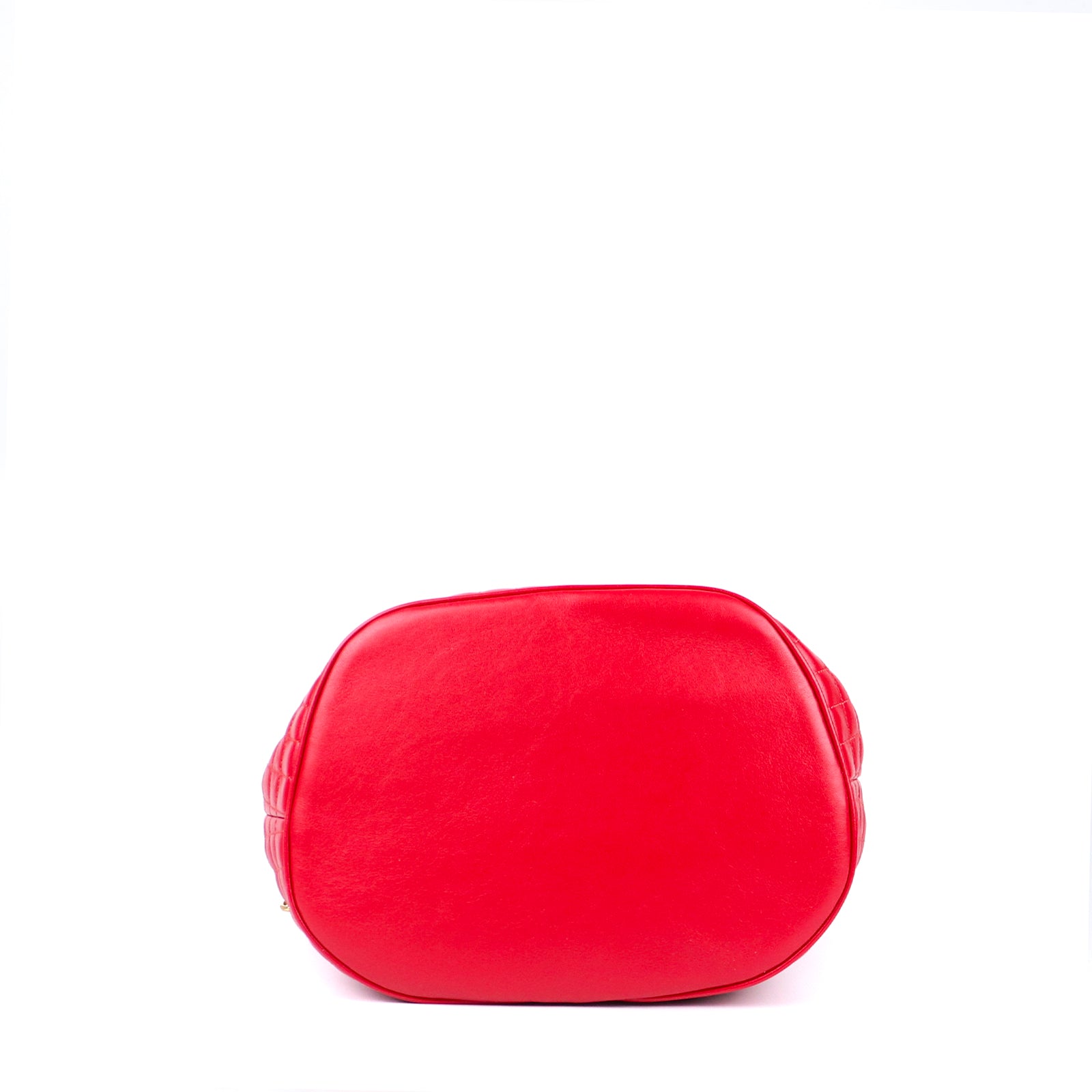 CELINE - C Charm backpack in red leather