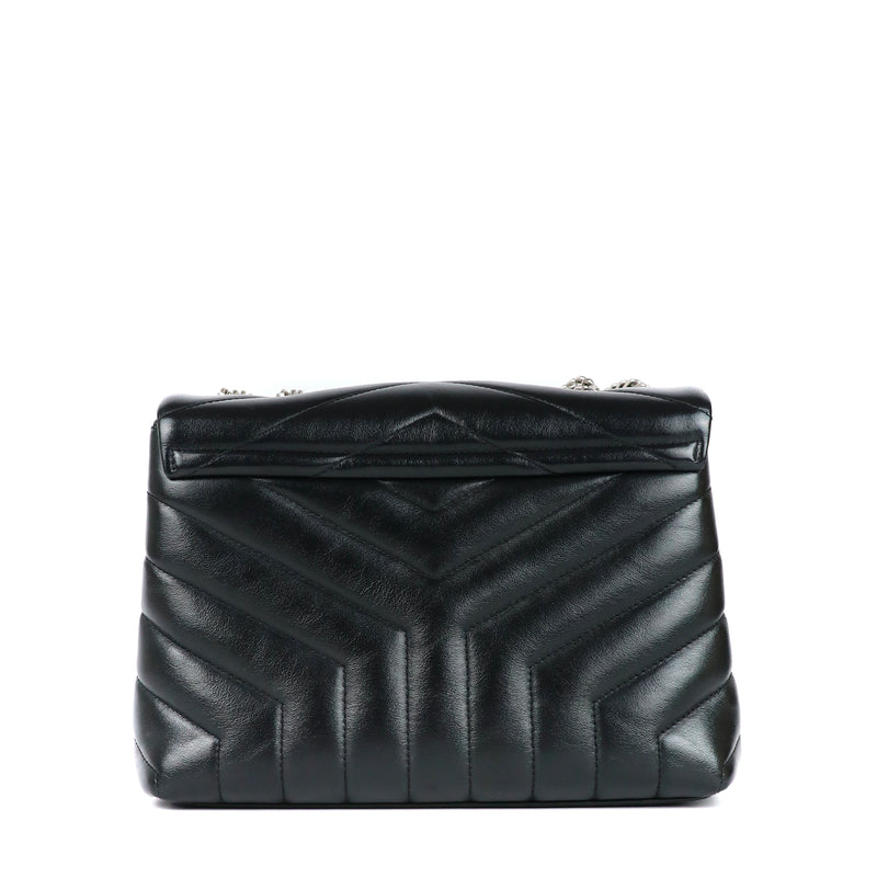 SAINT LAURENT - Sac à bandoulière Loulou small en cuir matelassé