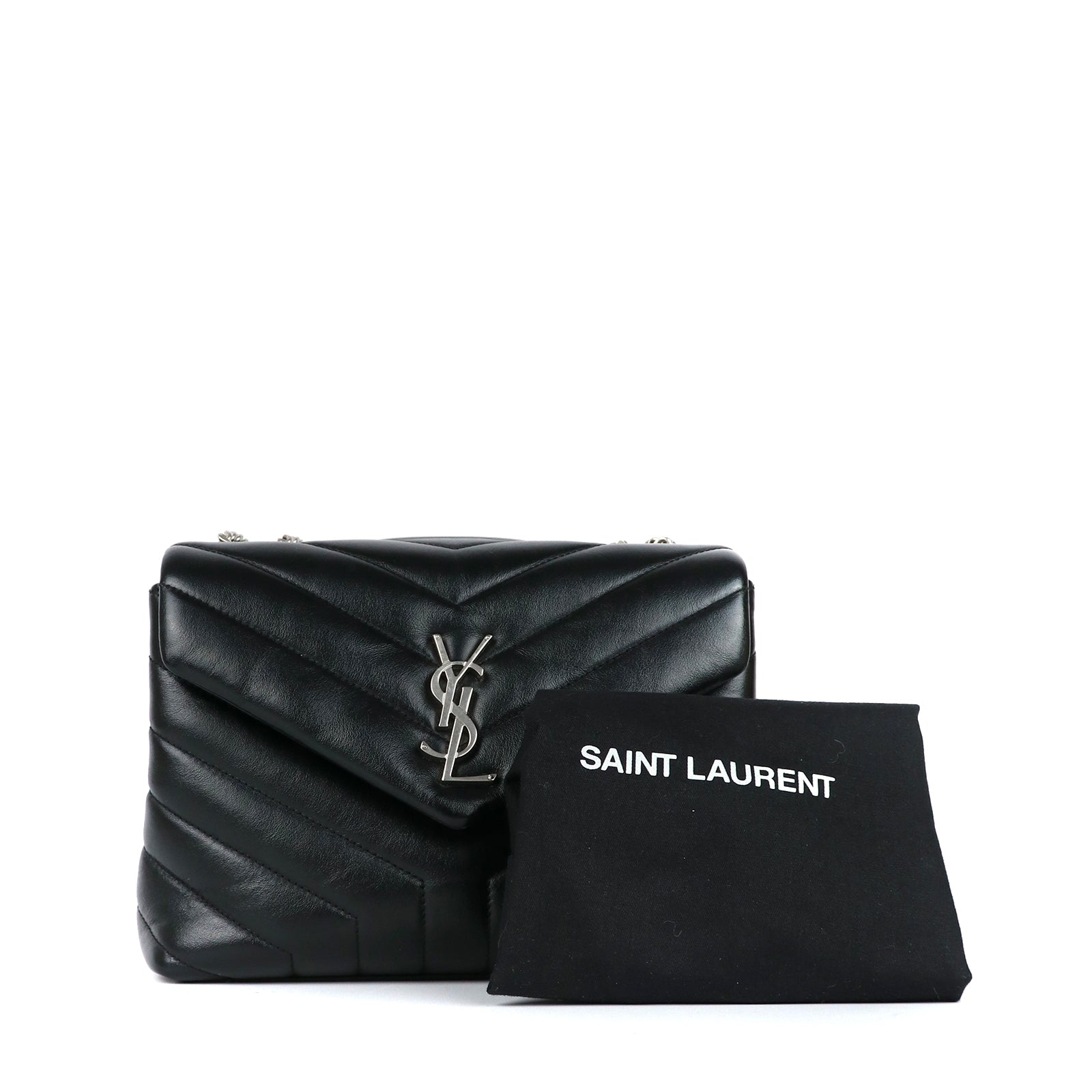 SAINT LAURENT - Loulou small shoulder bag in quilted leather