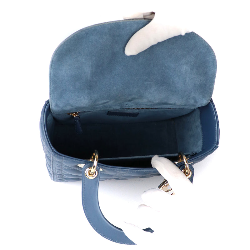 DIOR - Sac à bandoulière Lady Dior Medium