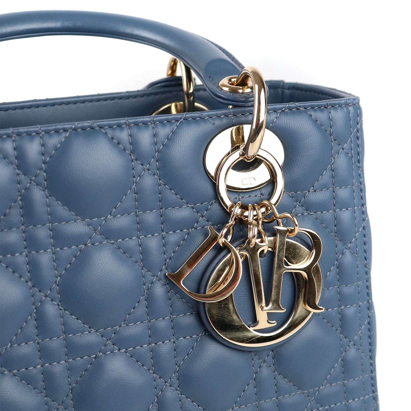 DIOR - Lady Dior Medium shoulder bag