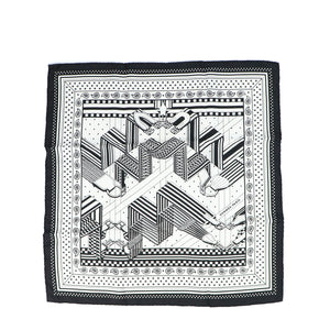HERMÈS - Bandana 55 Zigzag Straps