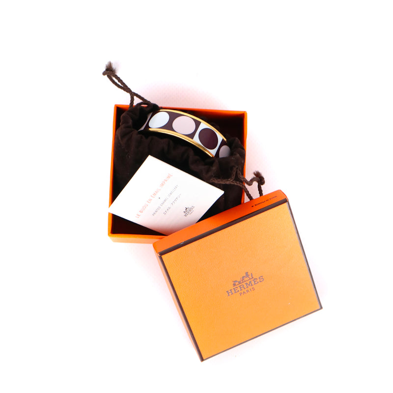 HERMÈS - Bracelet en émail