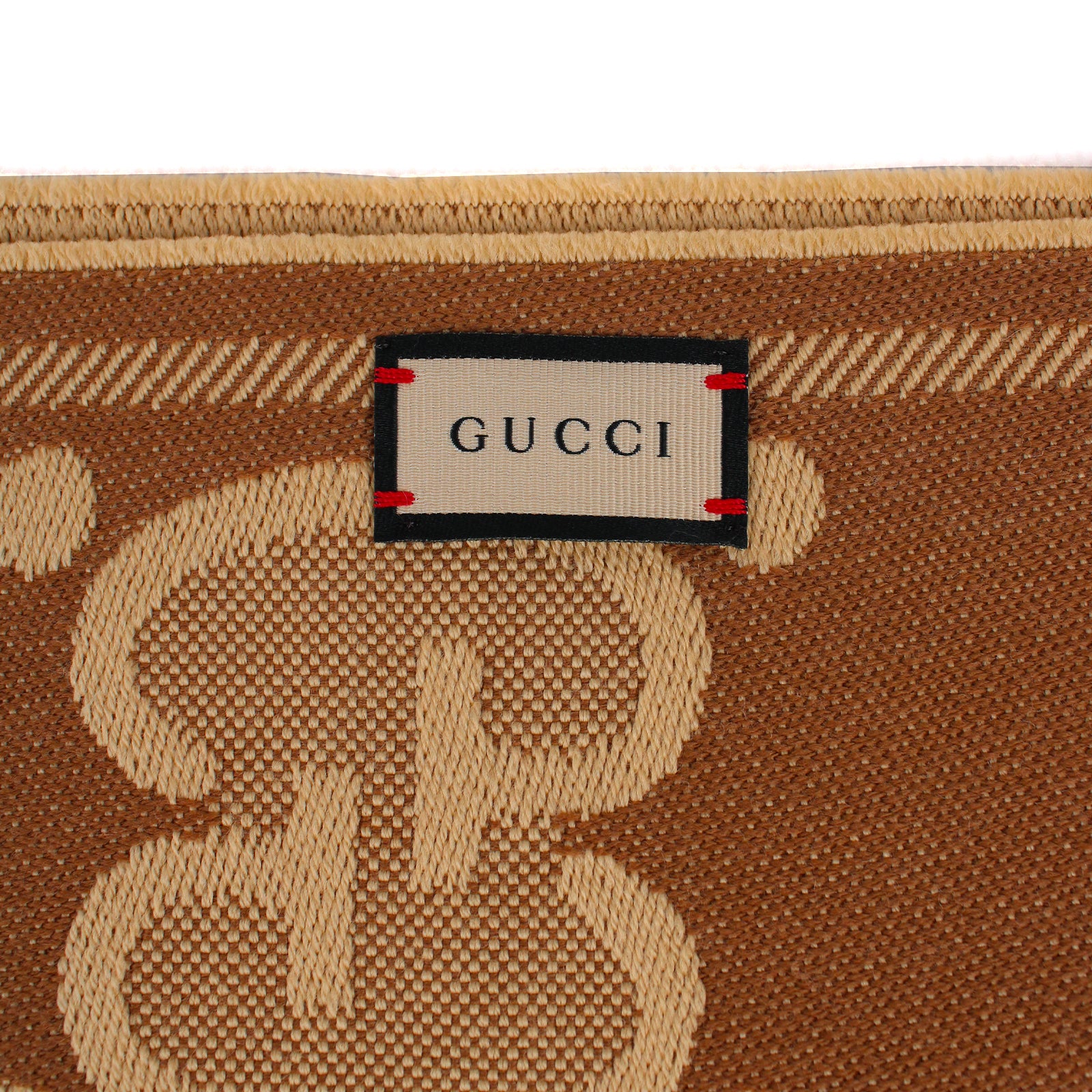 GUCCI - Echarpe en maille maxi GG