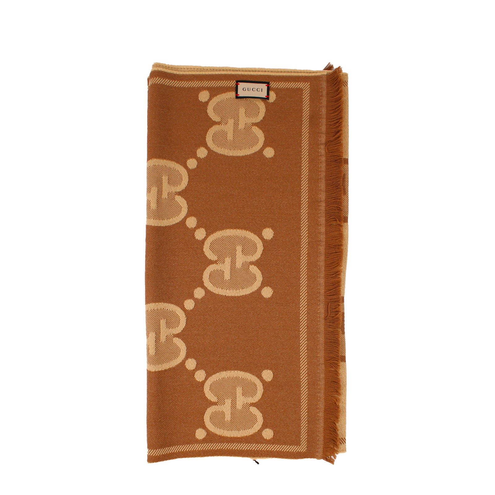 GUCCI - Echarpe en maille maxi GG