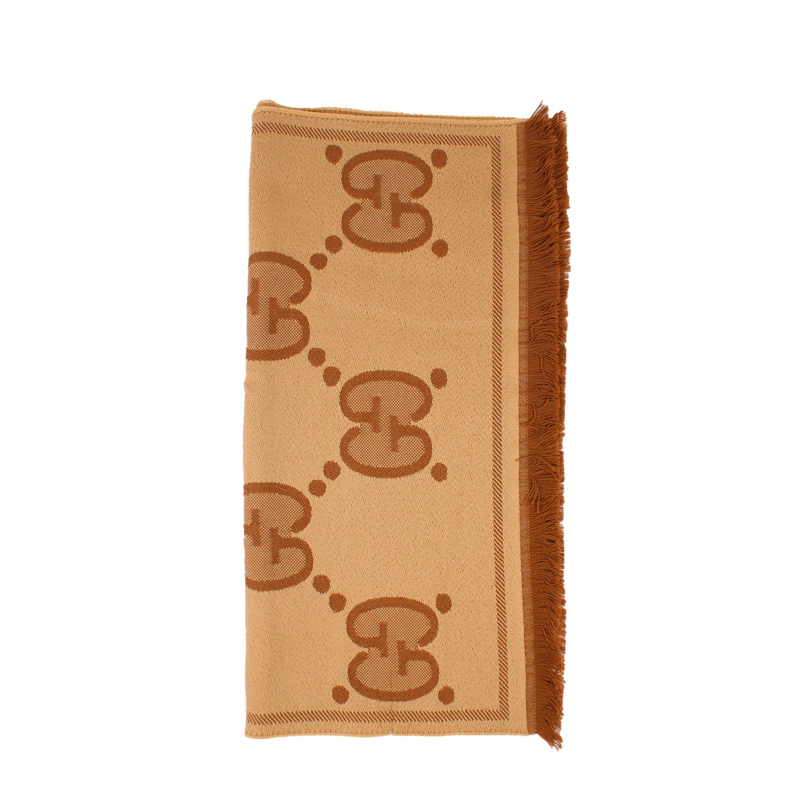 GUCCI - Echarpe en maille maxi GG