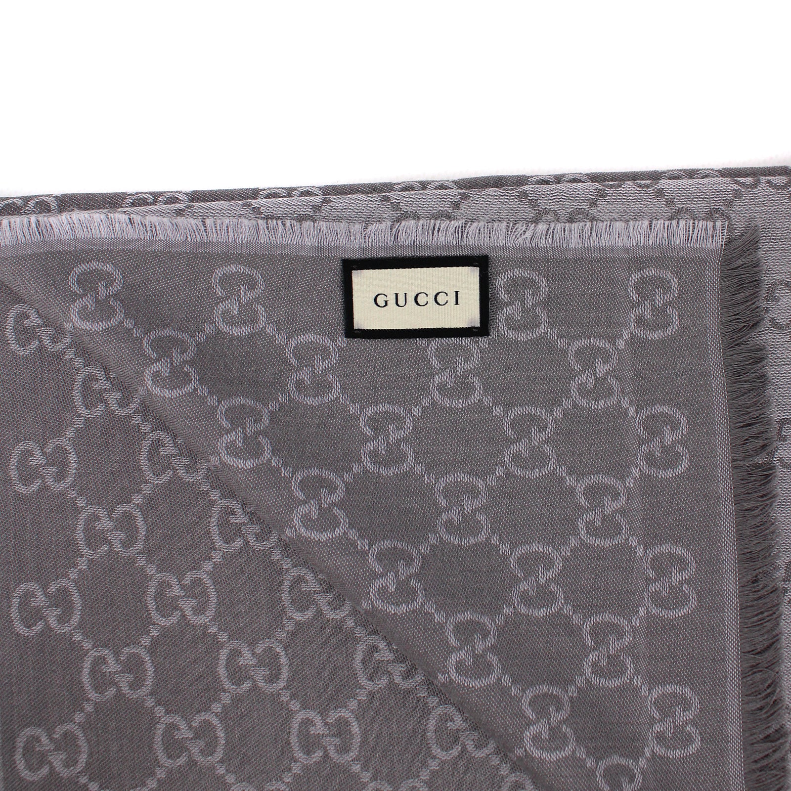 GUCCI - Echarpe en maille GG