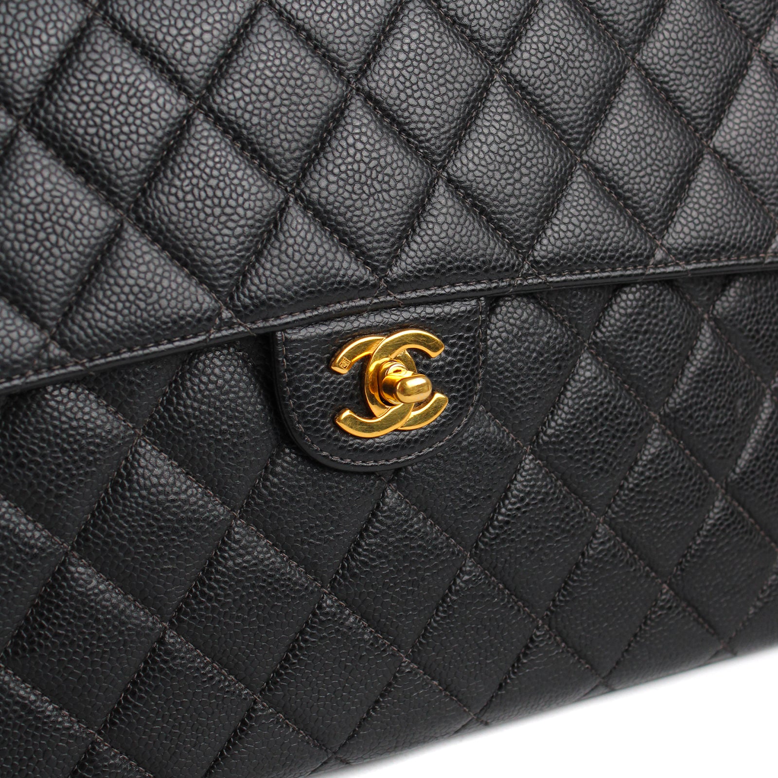 CHANEL - Timeless Maxi Jumbo bag in grained leather
