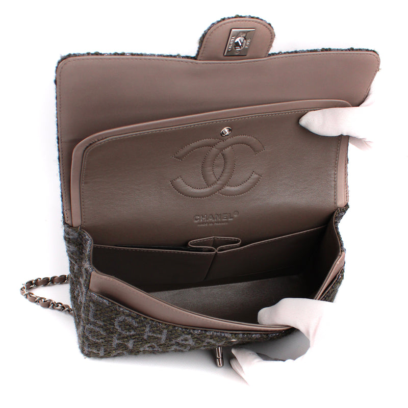 CHANEL - Sac Timeless medium en tweed