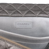 CHANEL - Sac Timeless XXL Large en cuir gris