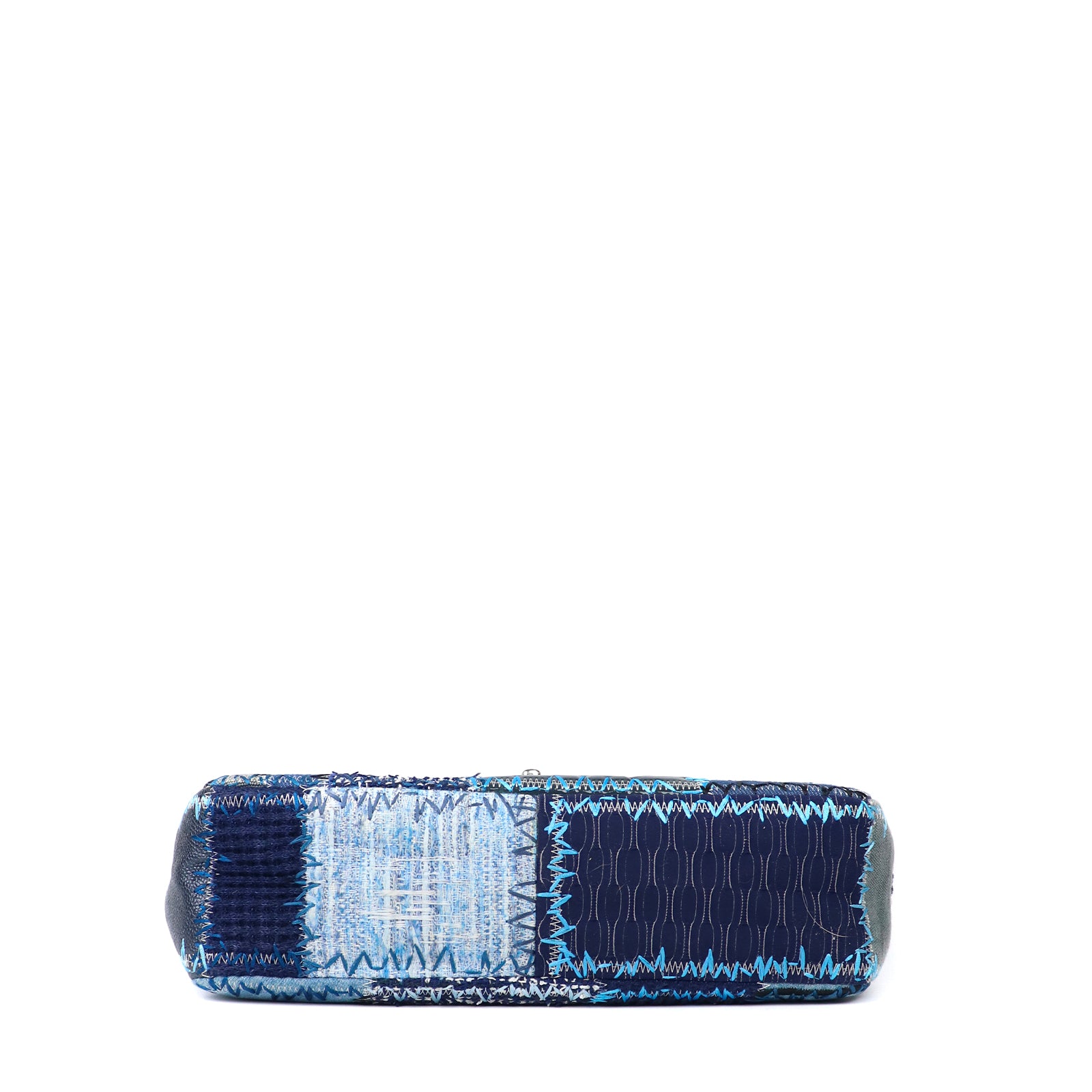 CHANEL - Sac à bandoulière Jumbo Denim Patchwork