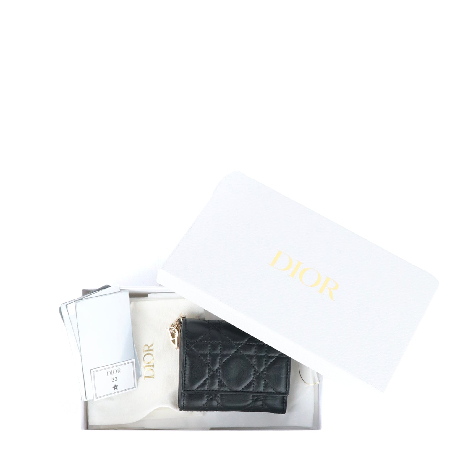 DIOR - Portefeuille Lotus Lady Dior