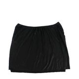 CHANEL - Jupe noire en nylon (T42)