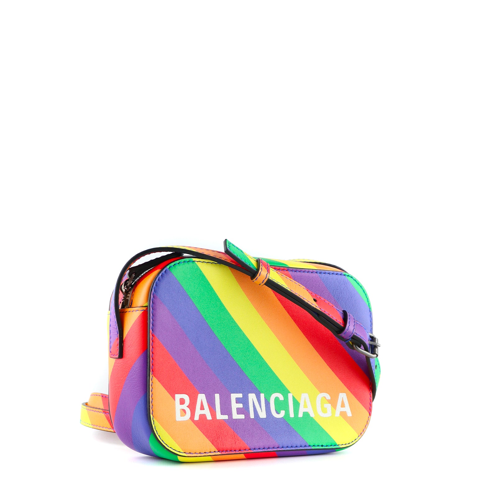 BALENCIAGA - Caméra Ville XXS multicolor shoulder bag