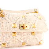 VALENTINO - Sac à bandoulière Roman Stud en maille
