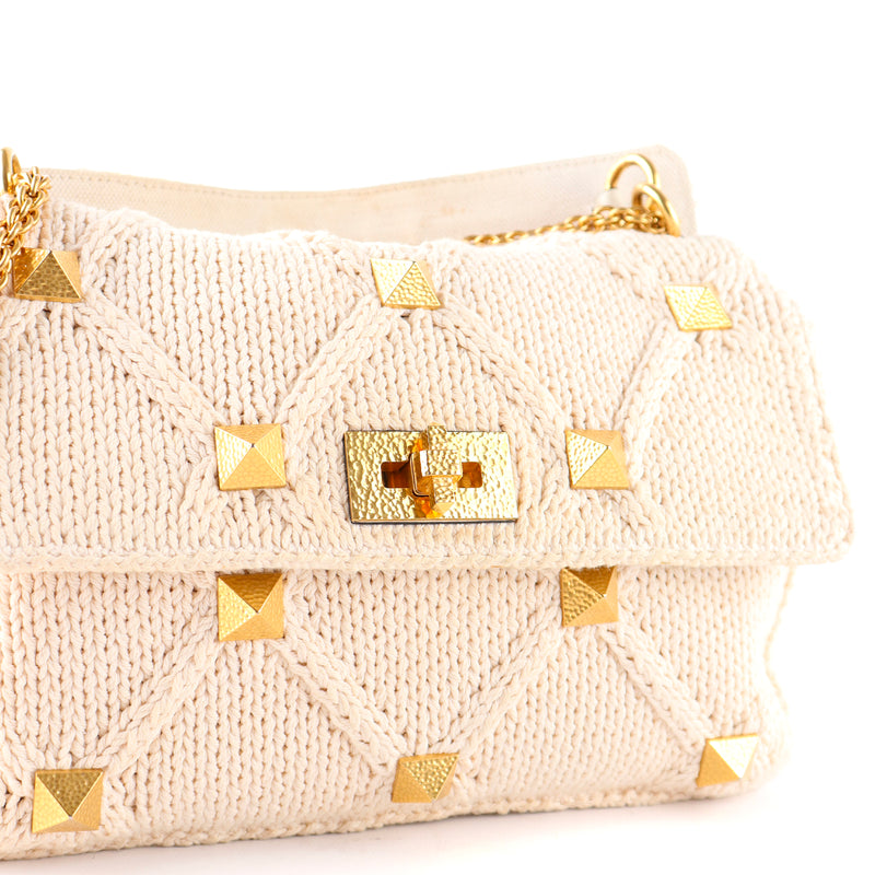 VALENTINO - Sac à bandoulière Roman Stud en maille