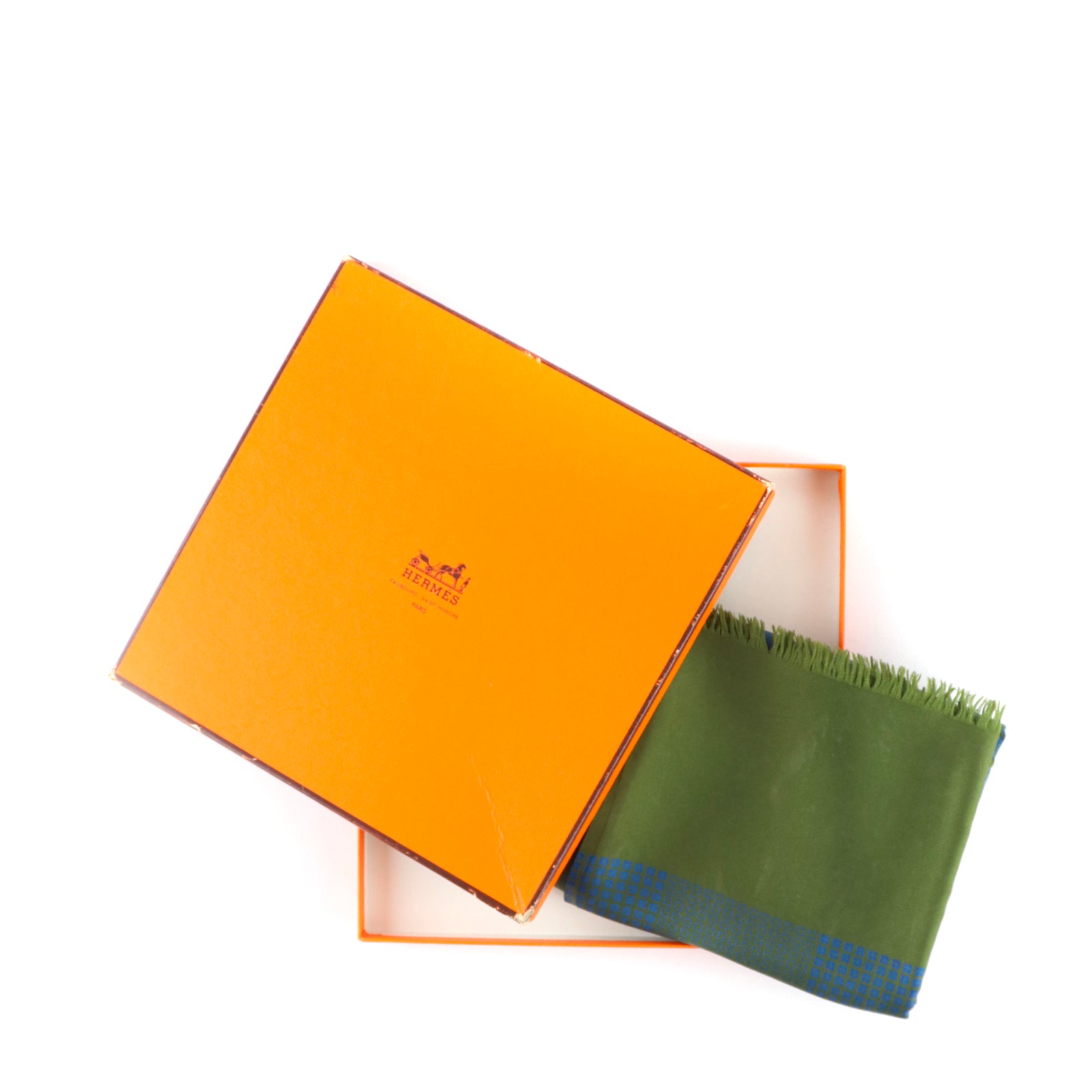 HERMÈS - Vintage silk scarf