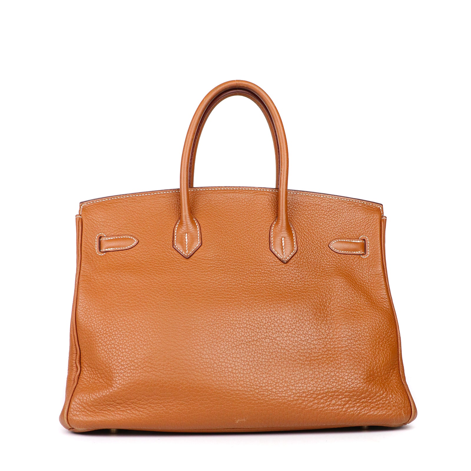 HERMÈS - Birkin 35 in gold togo leather 