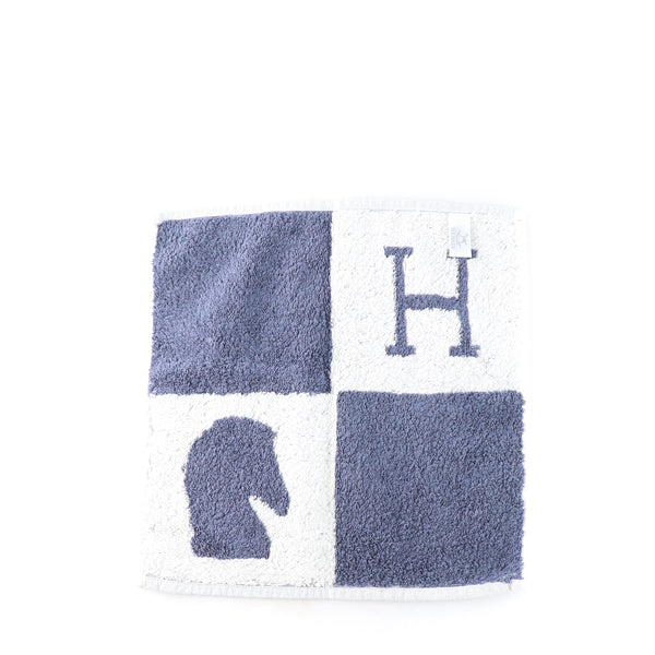 HERMÈS - Petite serviette en coton Avalon Sarcamande