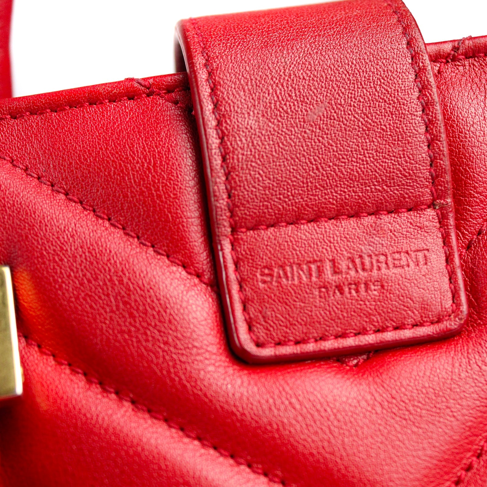 SAINT LAURENT - Sac Cabas Monogram "Bo Cassandre"