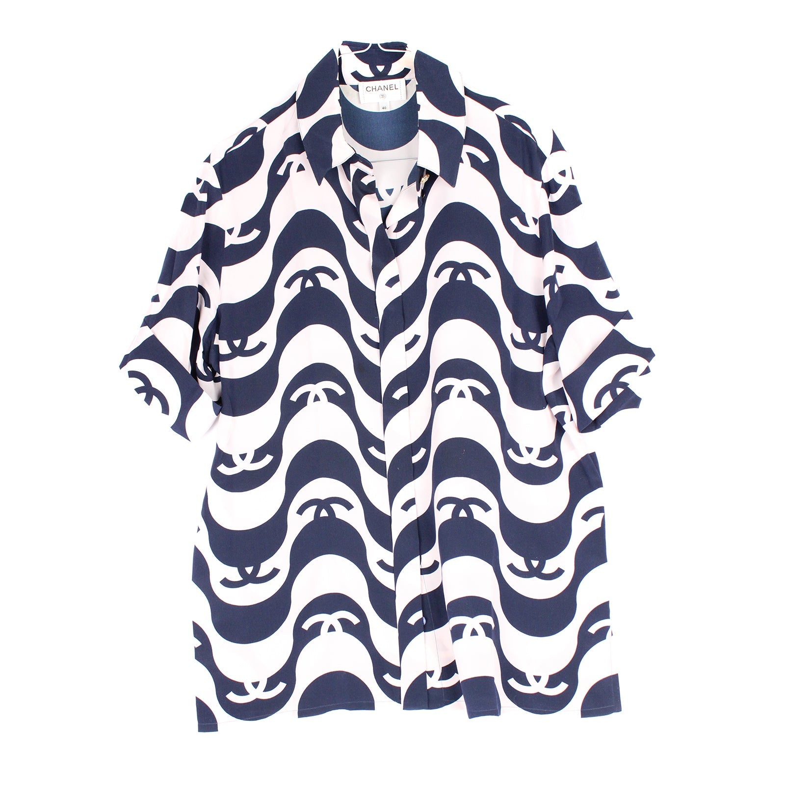 CHANEL - Chemise en soie (T40)