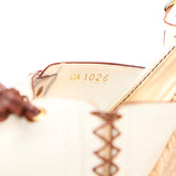 LOUIS VUITTON - Sandales compensées en cuir (T39)