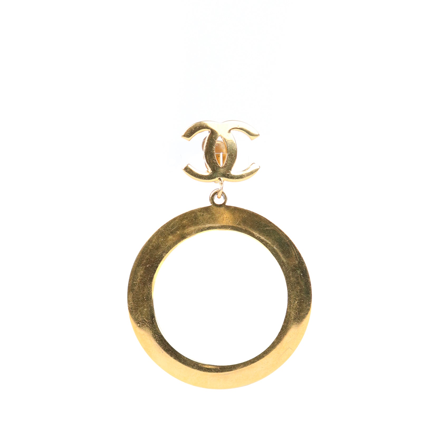CHANEL - Vintage hoop earrings