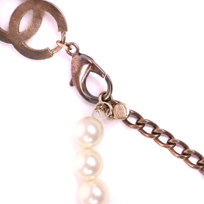 CHANEL - Ceinture bijoux à perles (T85)