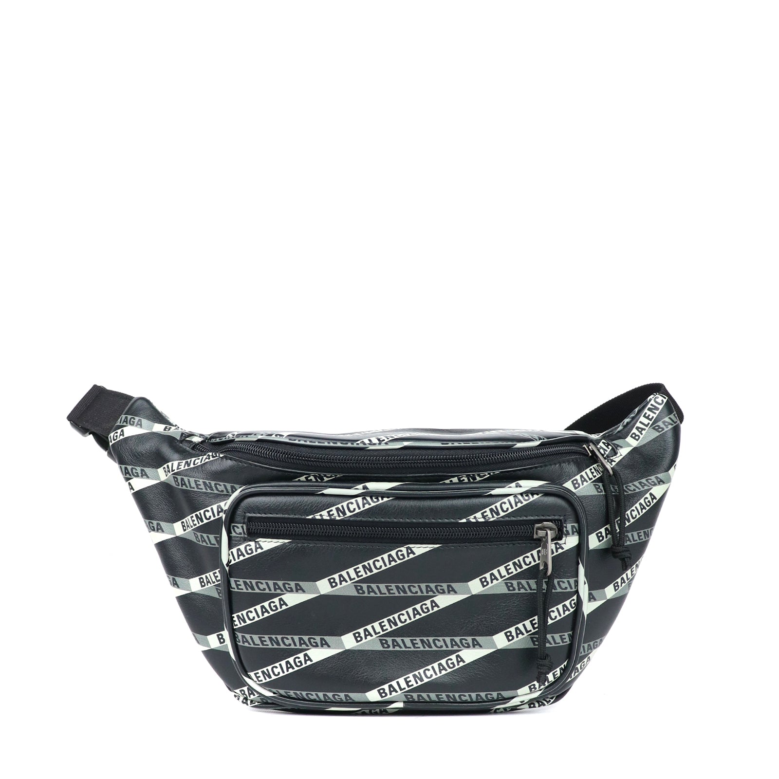 BALENCIAGA - Sac banane en cuir
