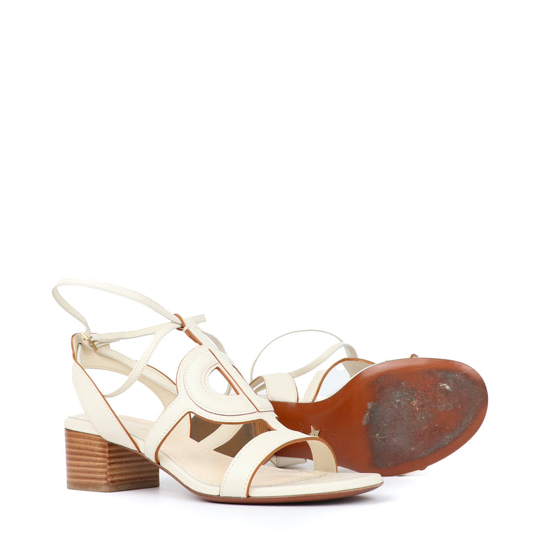 DIOR - Sandales à talon D-Club (T36,5)
