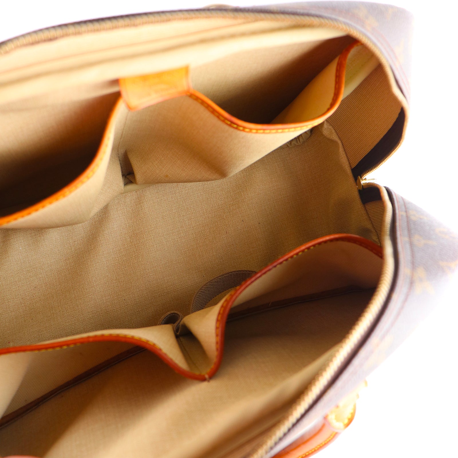 LOUIS VUITTON - Sac à main Deauville en toile monogramme