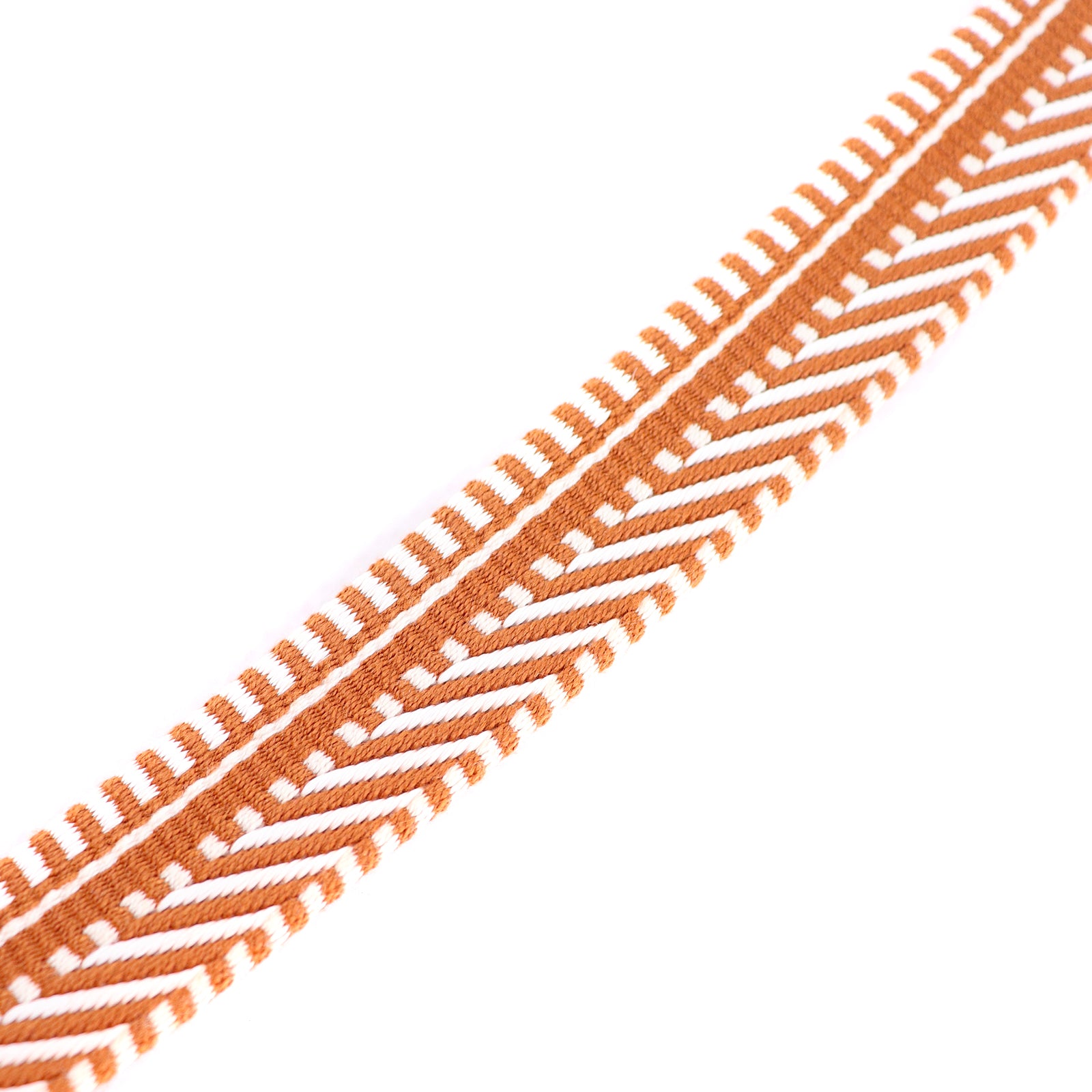 HERMÈS - Bandoulière en toile marron