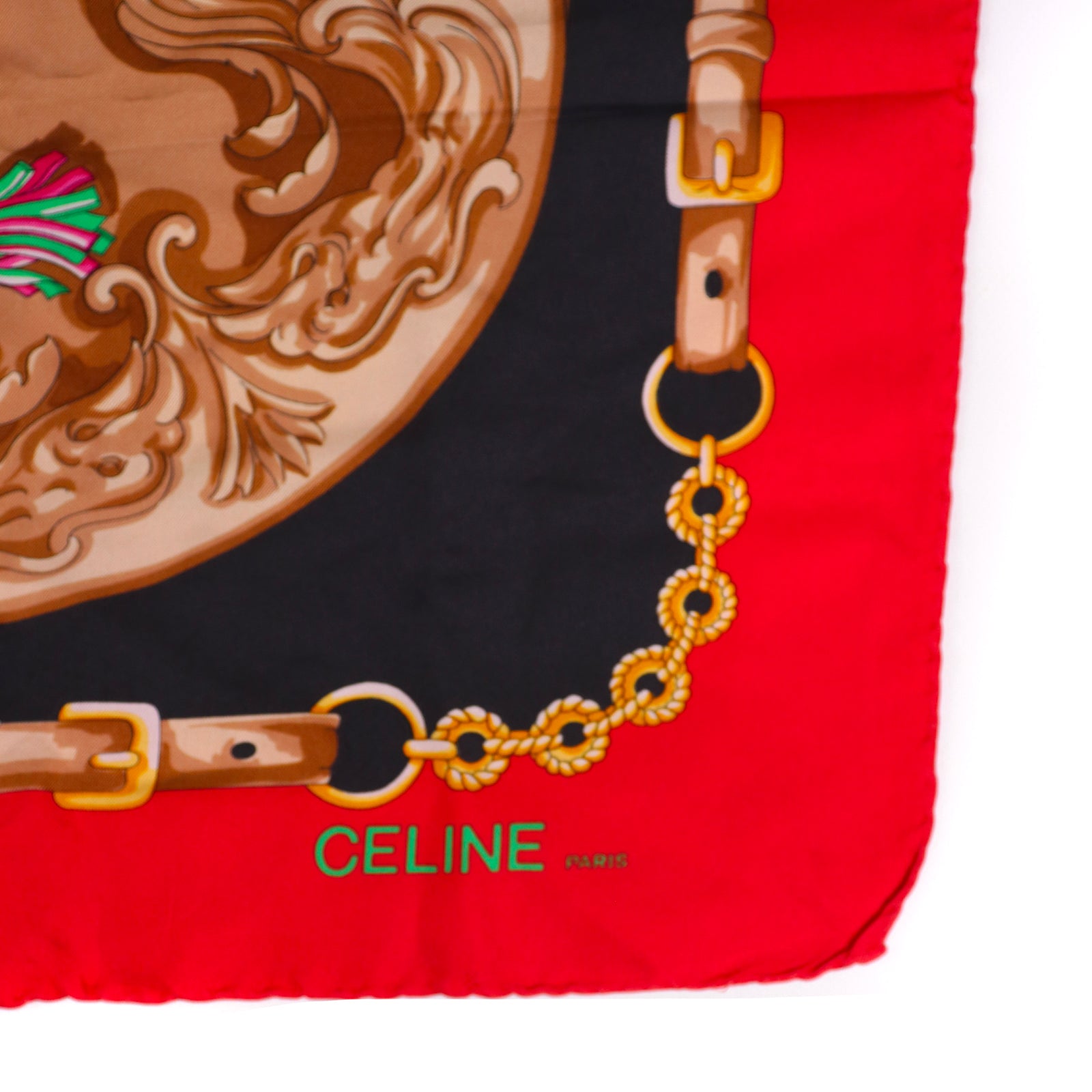 CELINE - Silk scarf 90